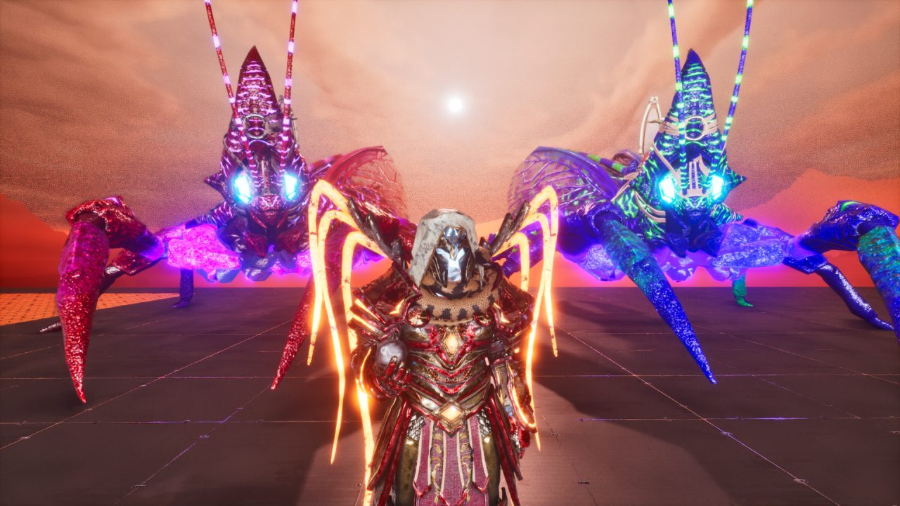 Standoff with the swarm